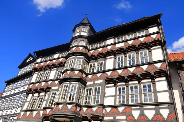 Stolberg facades in Harz mountains of Germany — Stock Photo, Image