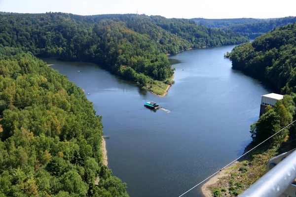 Rappbode dam and reservoir in Germany — Stock Photo, Image