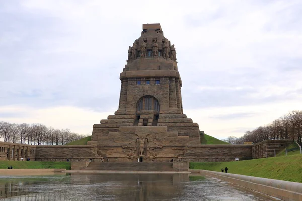 Monument de la bataille des nations à Leipzig, Allemagne — Photo