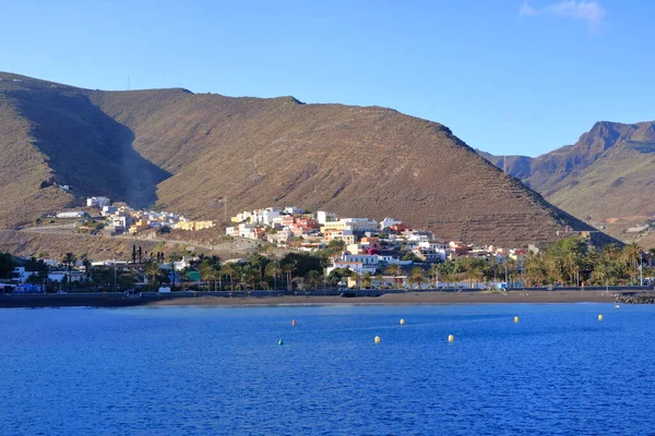 Haven Stad San Sebastian Gomera Eiland Canarische Eilanden Spanje — Stockfoto