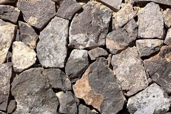 Textur Der Grauen Granitsteinwand Für Den Hintergrund — Stockfoto