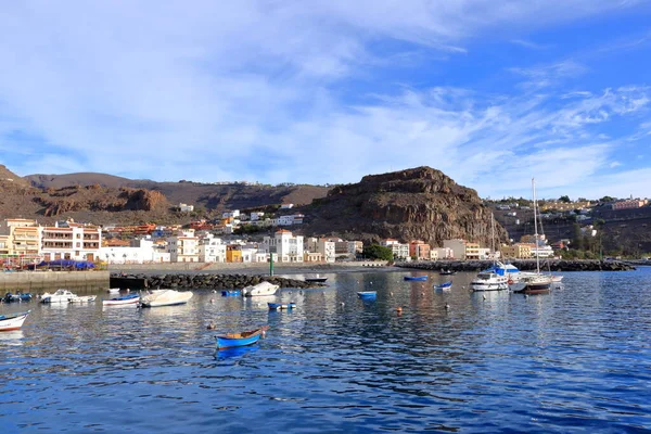 Playa Santiago Gomera Islas Canarias España Desde Mar — Foto de Stock