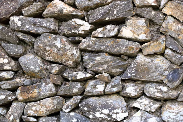 背景の灰色の花こう岩の石の壁のテクスチャ — ストック写真