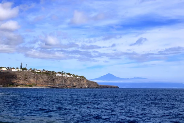Acantilados Rocosos Costa Isla Gomera Islas Canarias España — Foto de Stock