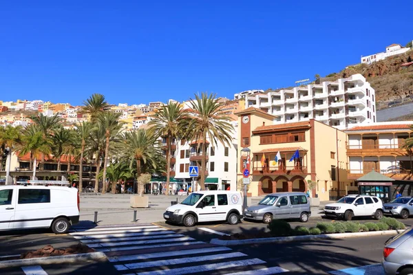 Janeiro 2020 San Sebastian Gomera Espanha Velha Cidade Colorida — Fotografia de Stock