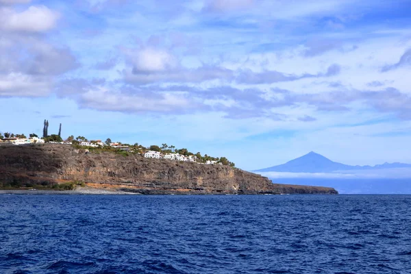 Acantilados Rocosos Costa Isla Gomera Islas Canarias España — Foto de Stock