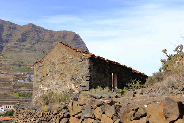 Lodge Small House Abandoned Falling Gomera Spain — Stock Photo, Image