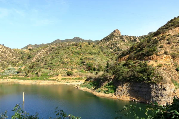 Dam Vallehermoso Gomera Szigeten Kanári Szigetek Spanyolország — Stock Fotó