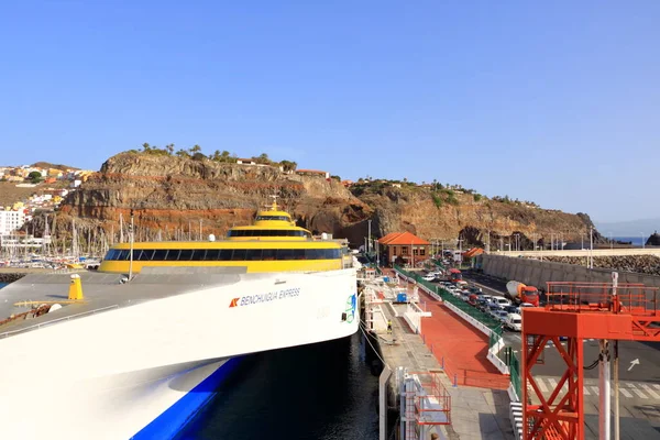 January 2020 Harbor San Sebastian Gomera Canary Islands Spain Harbour — Stock Photo, Image