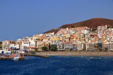 31 Ocak 2020 - Los Cristianos Limanı, Tenerife, Kanarya Adaları, İspanya: Deniz Limanı