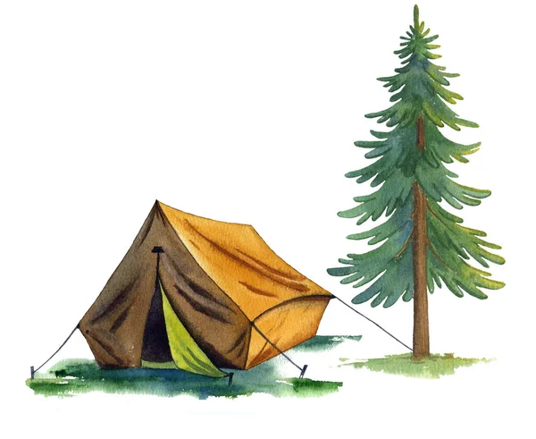 Camping — Stockfoto