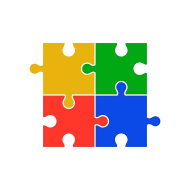 vektör çizim puzzle. EPS 10.