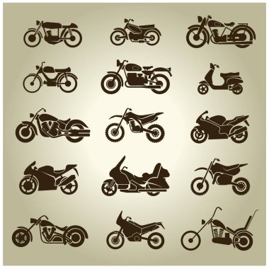 15 motosiklet simgeler