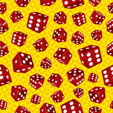 Vektör desen zar ile