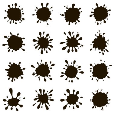 çizilmiş blob simgeler 16 el