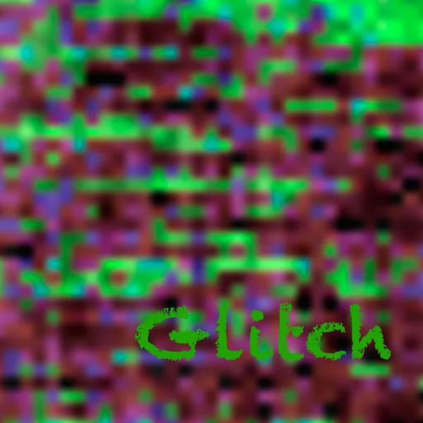 Fond vectoriel numérique Glitch — Image vectorielle