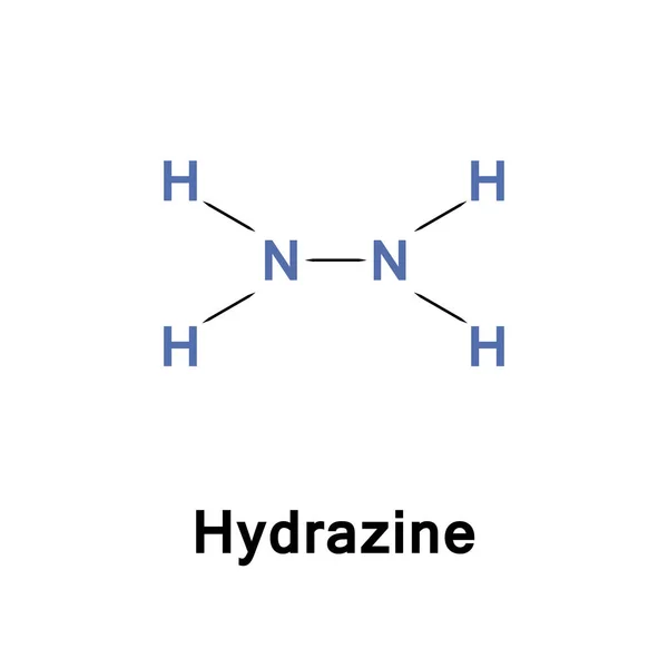 Idruro di pnictogene di idrazina — Vettoriale Stock