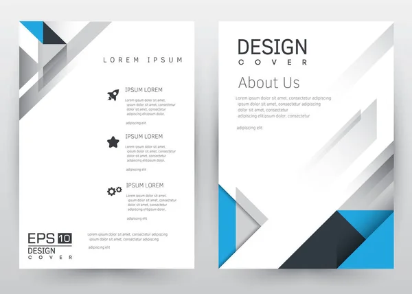 Kapak tasarım vektör şablonu ayarla broşür, faaliyet raporu, dergi, afiş, Kurumsal Tanıtım, Portföy, el ilanı, afiş, Web sitesi. A4 boyutunda