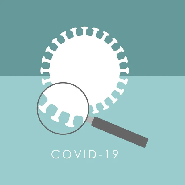 Covid 19 ve Coronavirus Vektöründe Bayrak