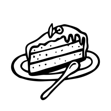 VECTOR 'DA BİR Kek ve BİR SÜRÜK BİR SÜRÜK