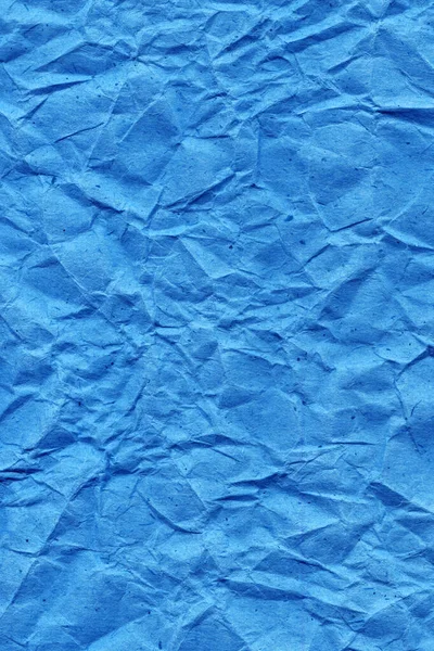 Papel Antiguo Textuado Crumpado Azul Hue Con Pequeñas Flotas — Foto de Stock
