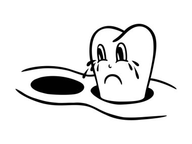 DÖRDÜNCÜ Hüzünlüydü çünkü komşunun dişleri sökülmüştü.