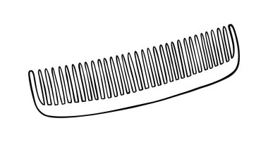 VECTOR 'daki beyaz bir arka zemine DOODLE Kıllı Fırça