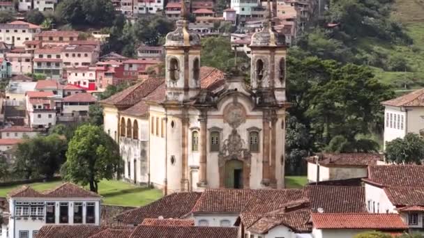 Motion Time Lapse Showing San Francisco Assissi Church City Centre — ストック動画