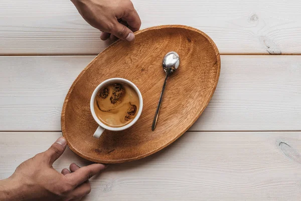 Cup Americano Coffee — Stock Photo, Image