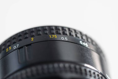 Dijital Slr kameraları için iki eski odak uzaklığının ayrıntılı resimleri