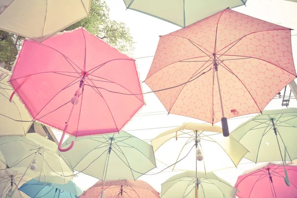 Parapluie motif pastel — Photo