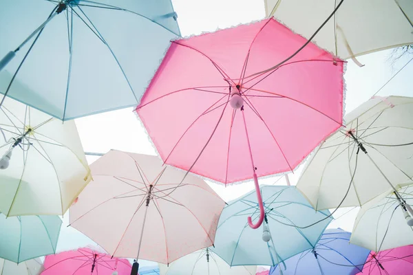 Parapluie motif pastel — Photo