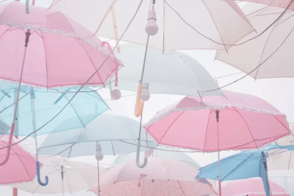 Parapluie motif pastel — Photo