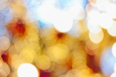 Noel ağacı Noel ve yeni yıl da için bokeh ile ışık