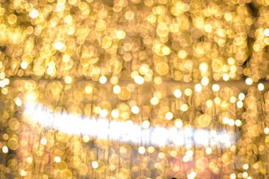 Noel ağacı Noel ve yeni yıl da için bokeh ile ışık