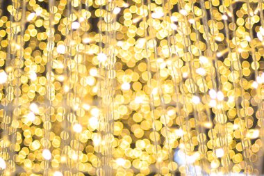 Noel ağacı Noel ve yeni yıl da için bokeh ile ışık