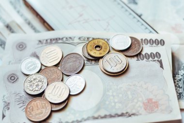 Japonya banknot ve madeni paralar için iş