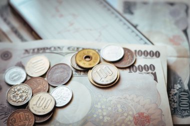 Japonya banknot ve madeni paralar için iş