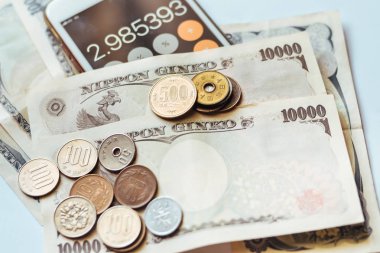 Japonya banknot ve madeni paralar için iş