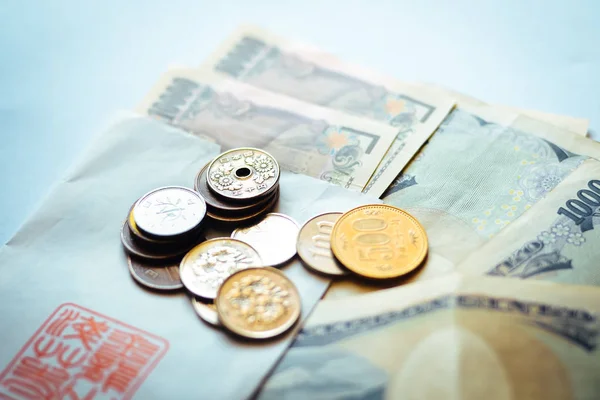 Japón Billetes y Monedas para Negocios —  Fotos de Stock