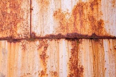 Paslı metalin dokusu. Aşındırıcı metalin stok fotoğrafı.