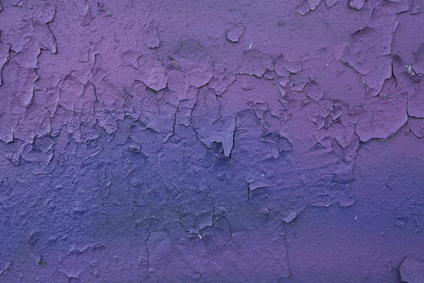 Texture Old Painted Wall Covered Cracks Roughness Close Stock Photo — Stock Photo, Image