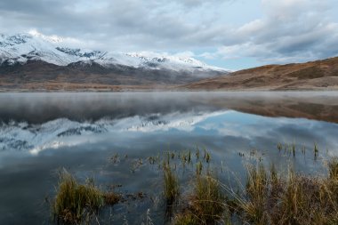 Göl Dağları yansıma kar sunrise