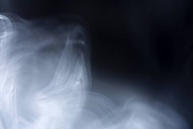 duman siyah arkaplan üzerinde, dumanlı arkaplan dokusu