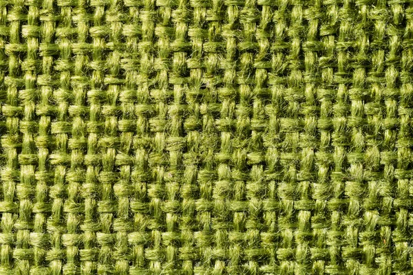 Текстура Зеленого Джутового Мішка Абстрактний Фон — стокове фото