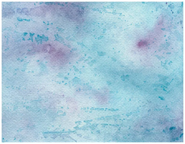 青のグランジのテクスチャデザイン 抽象的な手描きのイラストのデザインパステルブルーと紫の色合い 水彩のテクスチャの背景 — ストック写真