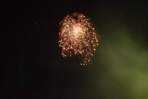 Bright fireworks during diwali celebration on the sky.Beautiful fireworks over the sky.