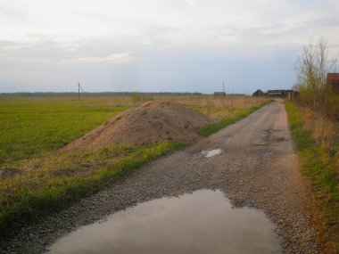 Somutlaştırma için inşaat kumu konumu.