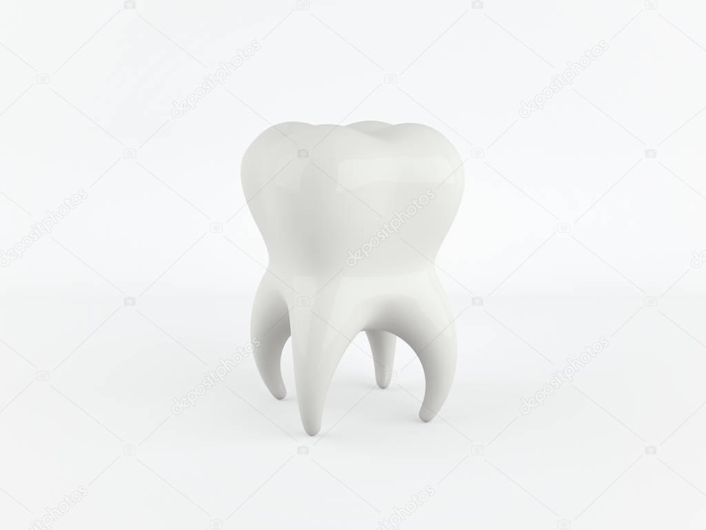Tooth, dental, medicine and health concept design element.
