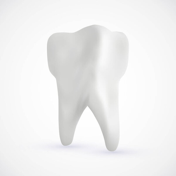 Tooth, dental, medicine and health concept design element.